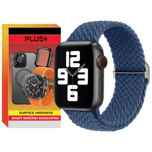 بند پلاس مدل Braided AC PL مناسب برای اپل واچ سری Se/1/2/3/4/5/6/7/8/9/Ultra/Ultra2 سایز 42/44/45/49mm