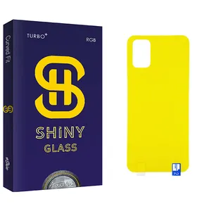 Atouchbo Shiny Glass Back Protector For Samsung Galaxy M51