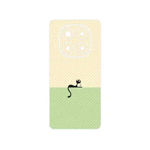 MAHOOT Minimal Internet Cat Icon Cover Sticker for Xiaomi Redmi Note 14 Pro 4G