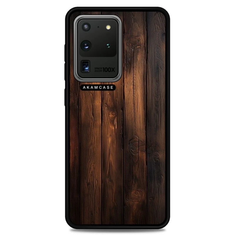 کاور آکام مدل AMC-WSGS20U-WOOD-23 مناسب برای گوشی موبایل سامسونگ Galaxy S20 Ultra
