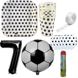 مجموعه 30 عددی تم تولد مستر تم طرح فوتبالی کد 7