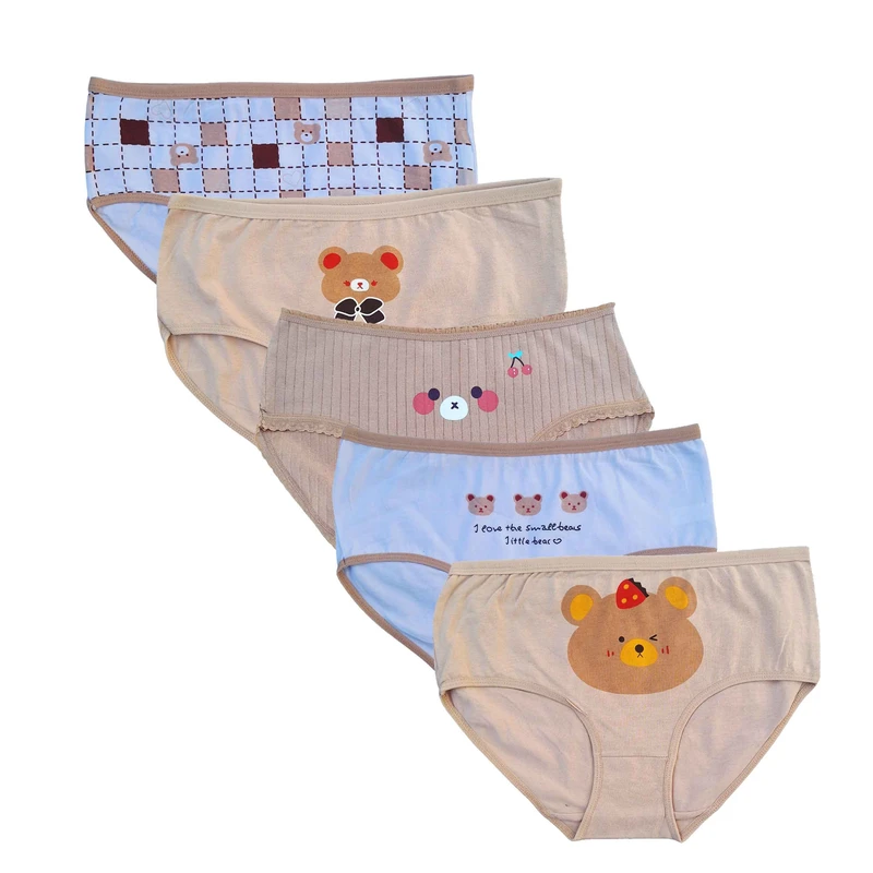 شورت زنانه مدل نخی ضد حساسیت مجموعه 5 عددی