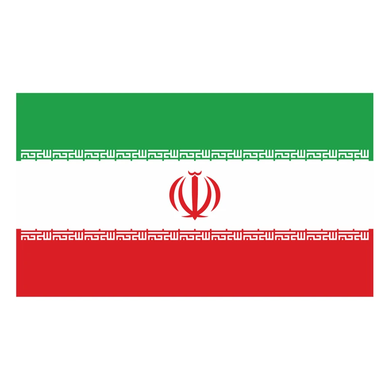 استیکر خودرو طرح پرچم ایران کد 1409