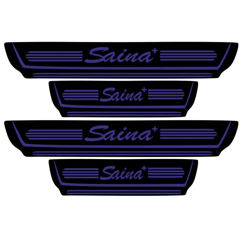   برچسب بدنه خودرو اسپرت غدیر مدل CH BL YA59 A152 مناسب برای ساینا پلاس بسته 4 عددی