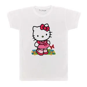 تی شرت بچگانه پرمانه طرح Kitty کد pmt.2433