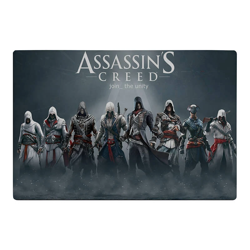 ماوس پد مخصوص بازی زیگ زاگ  طرح assassins creed کد 4119