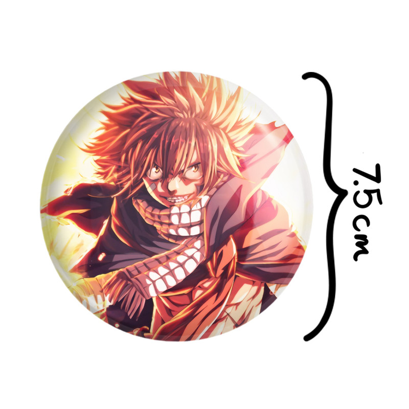 آینه جیبی خندالو مدل ناتسو انیمه فری تیل Fairy Tail  کد 16496