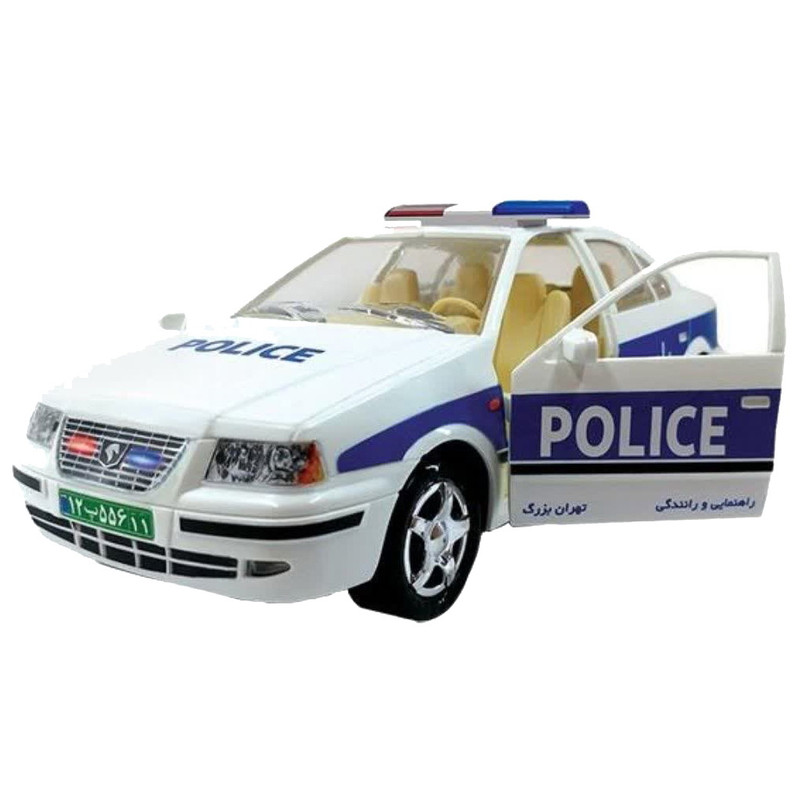 ماشین بازی طرح سمند tsma مدل پلیس
