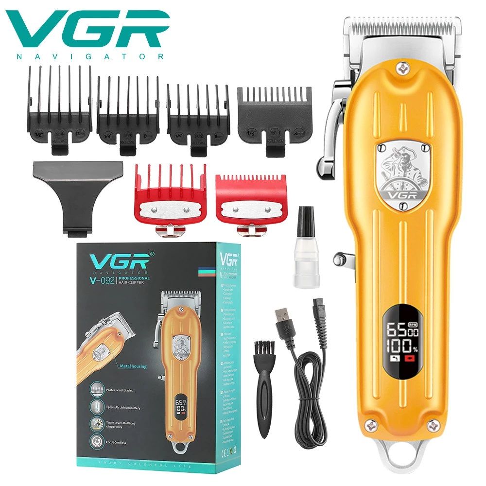 ماشین اصلاح موی سر و صورت وی جی ار مدل V-092 -  - 13