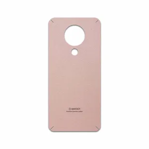 MAHOOT Rose Gold Leather Cover Sticker for Nokia 5.3