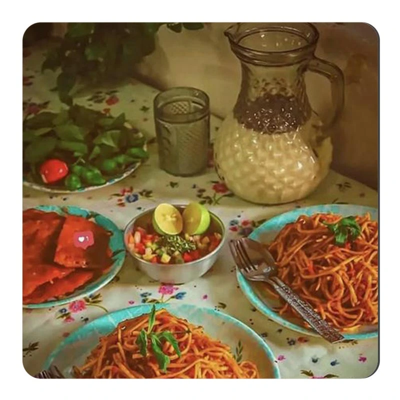 مگنت صباطرح مدل  میز غذا نوستالوژی  کد M1310