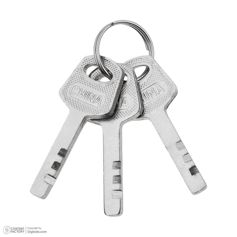 قفل آویز ایکس ای مدل 001 سایز 70 میلی متر