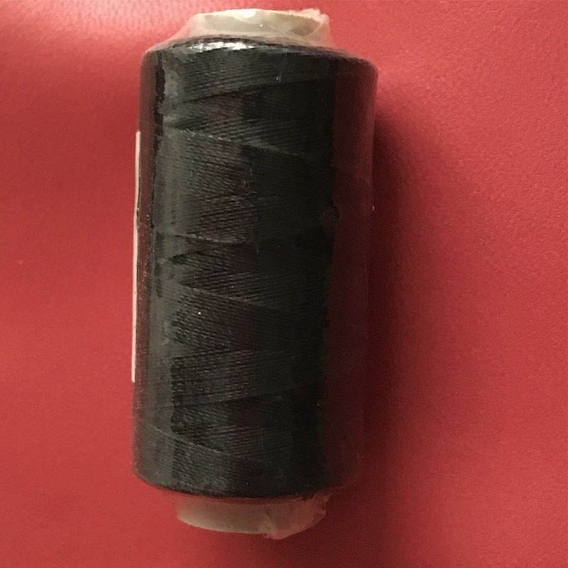 نخ دوخت چرم دوزی یاسین کد 210D/2-BLACK