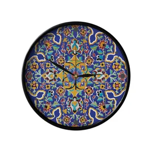 ساعت دیواری مدوپد طرح ترنج متقارن مدل png00005