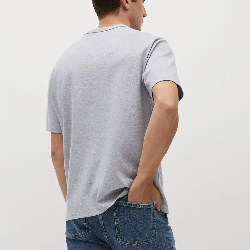 تی شرت آستین کوتاه مردانه مانگو مدل HG385ANO