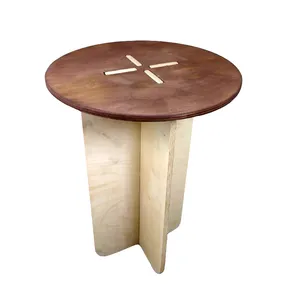 استند گلدان مدل چوبی circle-29cm