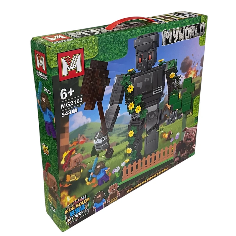 ساختنی ۵۴۸ تکه ام مدل ماینکرافت