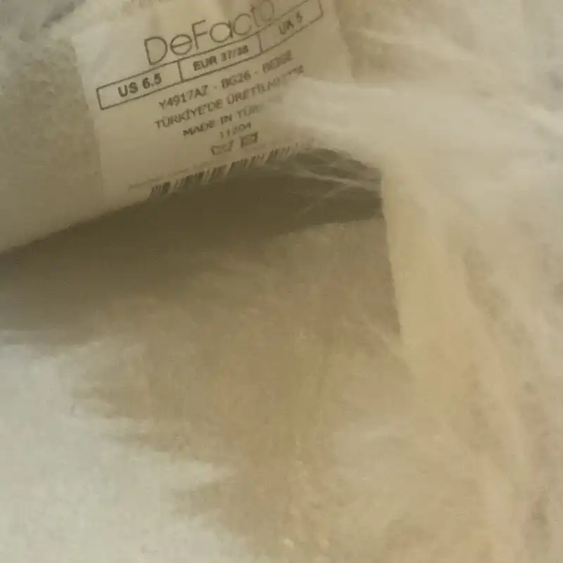 دمپایی حوله ای دفکتو مدل انتی باکتریال نگینی