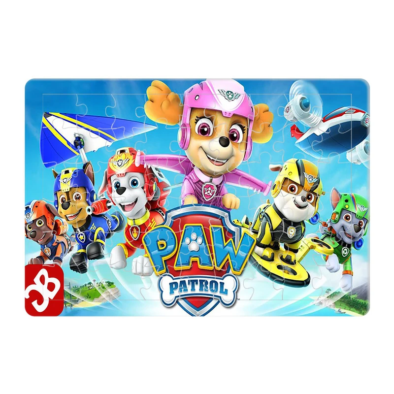 پازل 54 تکه هومرو طرح انیمیشن سگ های نگهبان مدل PL157