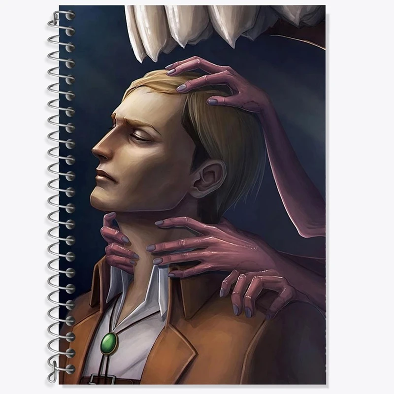 دفتر لغت 50 برگ خندالو مدل اروین اسمیت انیمه اتک آن تایتان Attack on Titan کد 10963