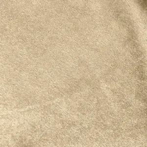 پارچه ملحفه عرض 1.5 متر مدل مخمل 11314 رنگ کرم