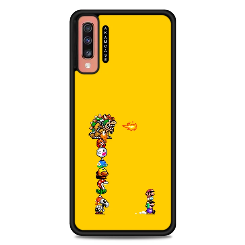 کاور آکام مدل AMC-WSGA70-SUPER MARIO4 مناسب برای گوشی موبایل سامسونگ Galaxy A70