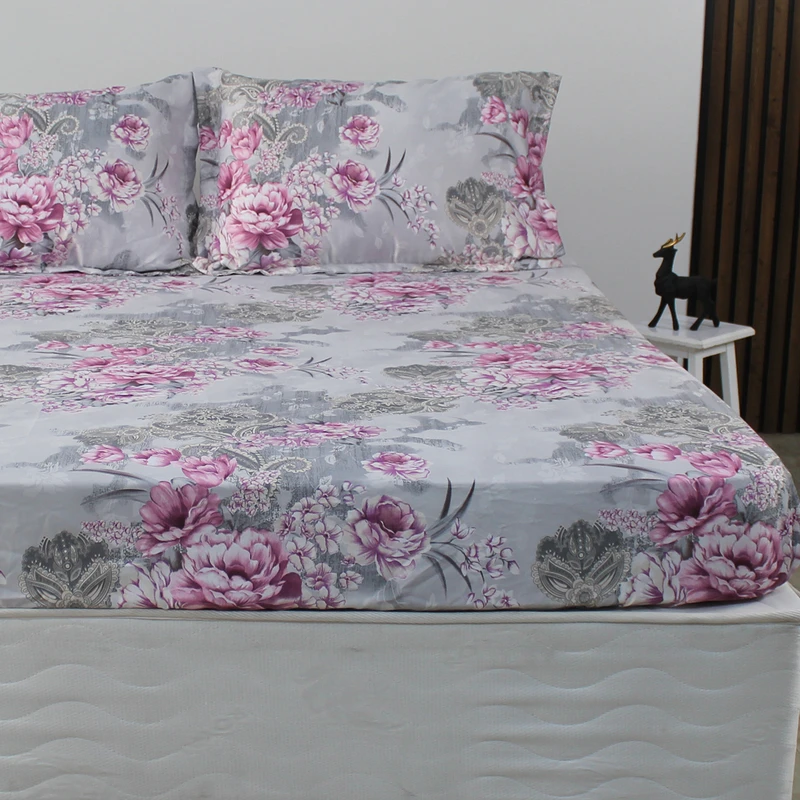 سرویس ملحفه بومرنگ مدل Estatis-120 یکنفره 2 تکه