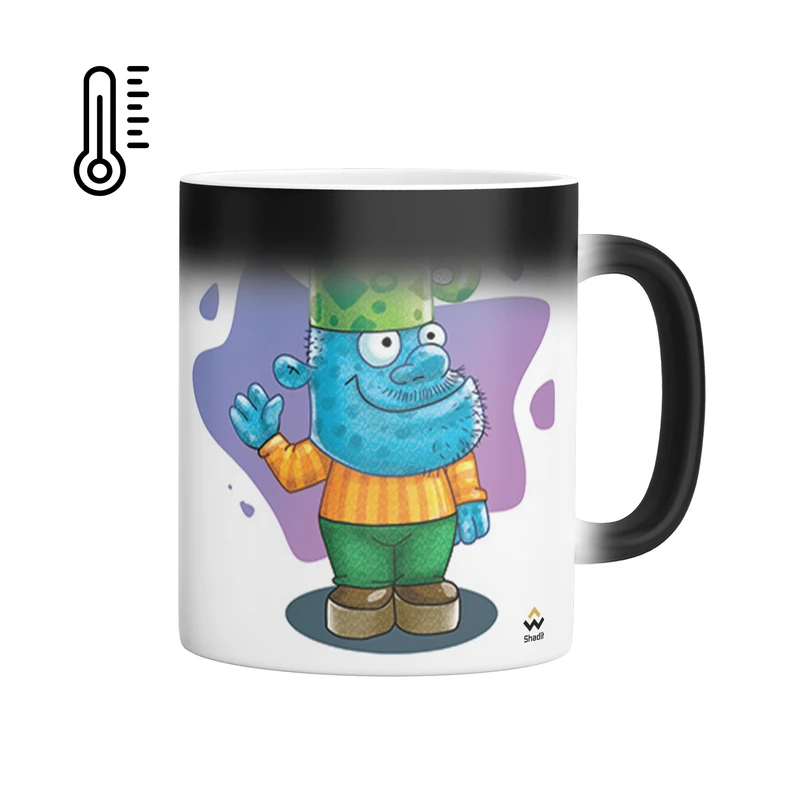 ماگ حرارتی شادیت طرح به لیوان چای من دست نزنید کد 01