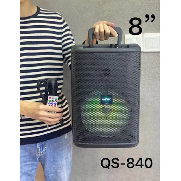 اسپیکر بلوتوثی قابل حمل کیمیسو مدل QS-840 3