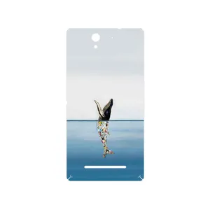 MAHOOT Collage of Sea Trash Cover Sticker for Sony Xperia C3 Dual