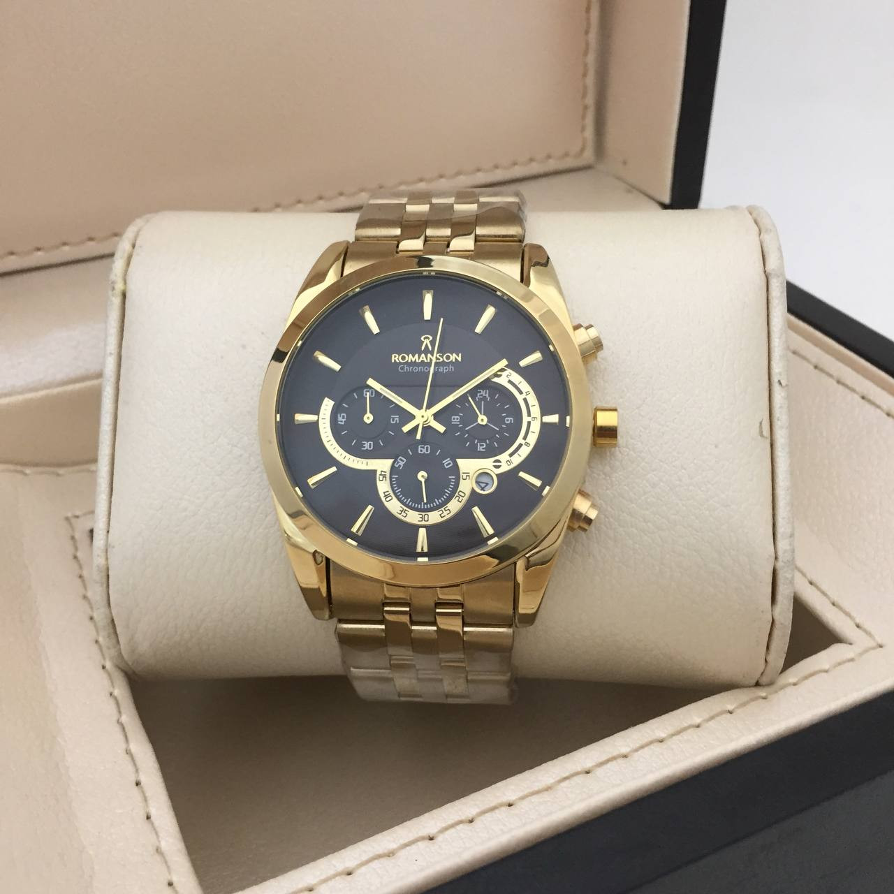 ساعت مچی عقربهای مردانه رومانسون مدل Romcoco01 ساعت مچی عقربهای مردانه رومانسون مدل Romcoco01