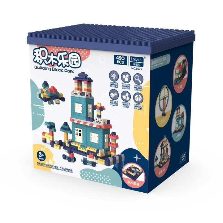 ساختنی مدل building blocks park 450pcs