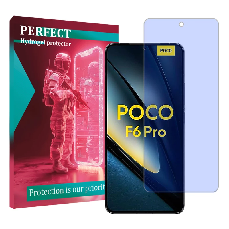 محافظ صفحه نمایش آنتی بلو پرفکت مناسب برای گوشی موبایل شیائومی Poco F6 Pro