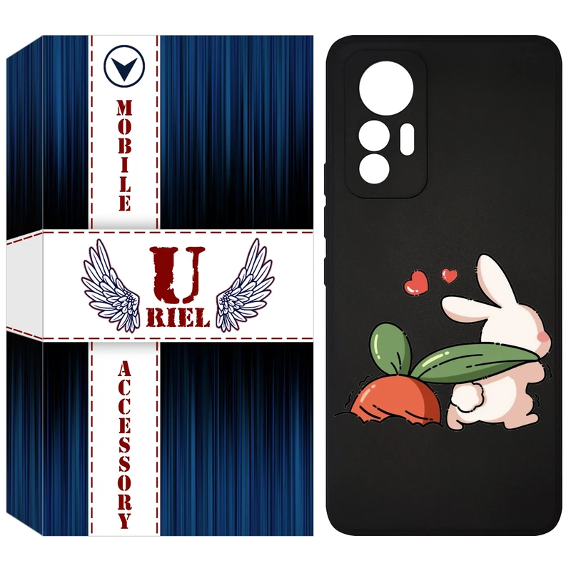 کاور یوریل مدل KSH کد 71 طرح خرگوش مناسب برای گوشی موبایل شیائومی 12 Lite