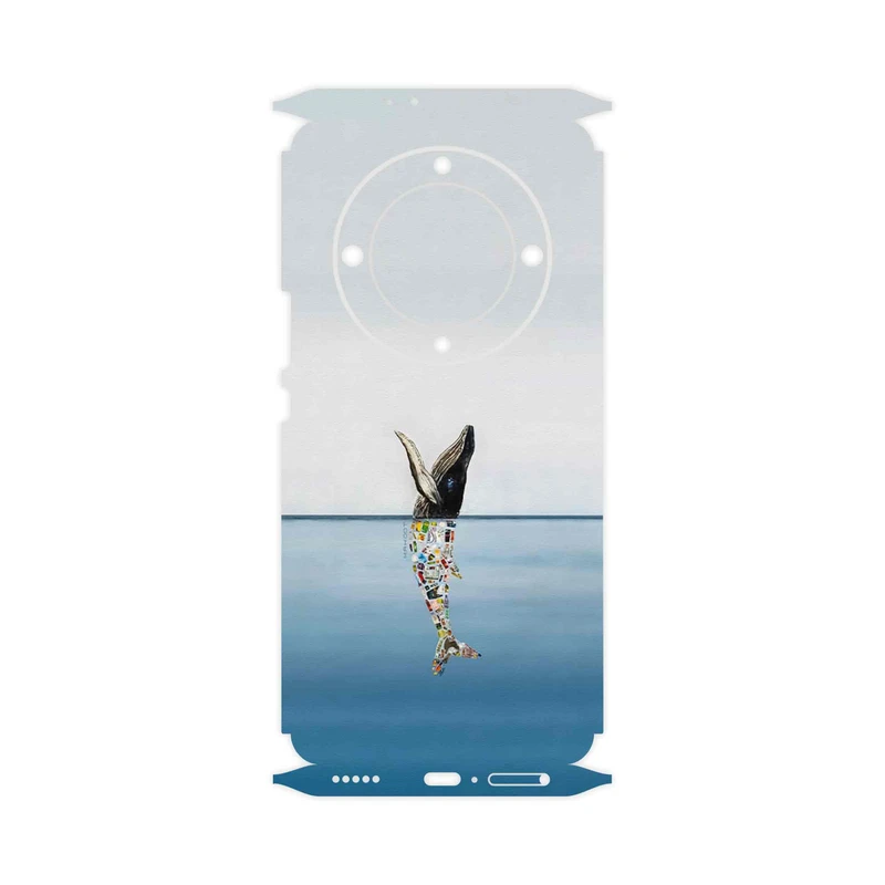برچسب پوششی ماهوت مدل Collage of Sea Trash-FullSkin مناسب برای گوشی موبایل آنر X9a