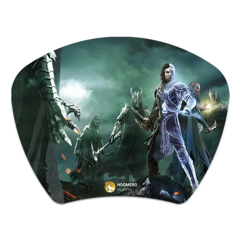 ماوس پد هومرو مدل MC494 طرح بازی Shadow of War سرزمین میانه