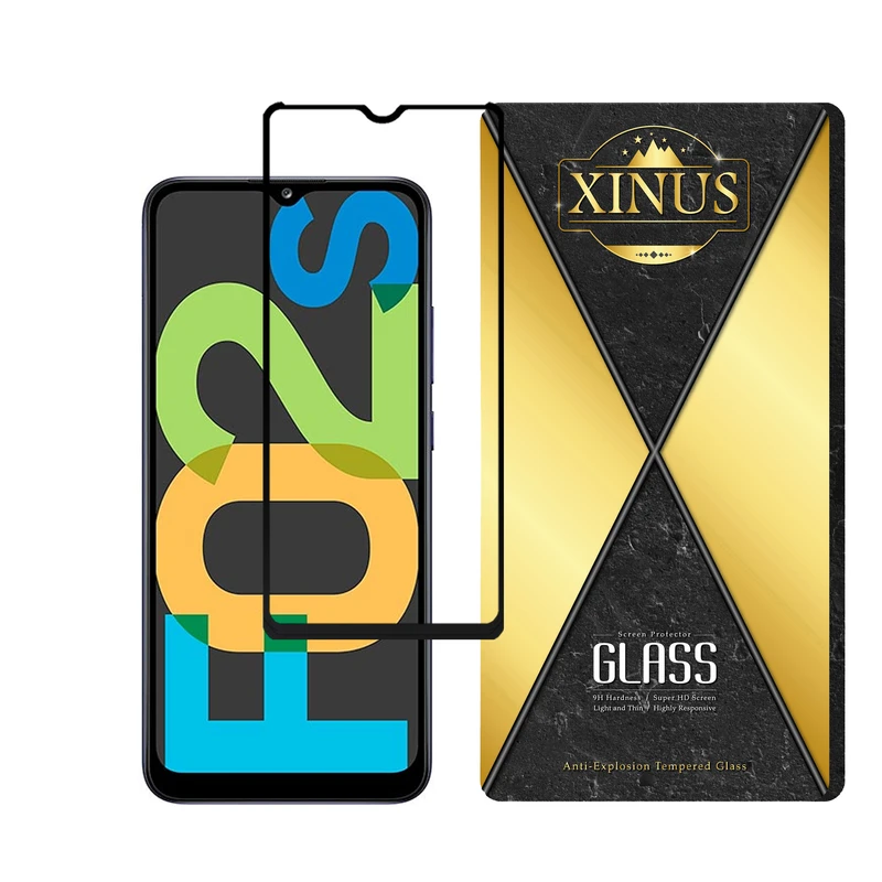 محافظ صفحه نمایش ژینوس مدل FULPLUSX مناسب برای گوشی موبایل سامسونگ  Galaxy F02s