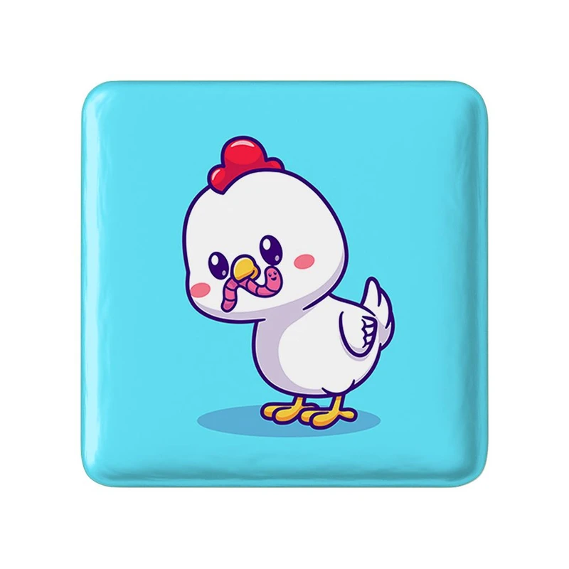 مگنت خندالو مدل حیوانات بامزه خروس کد 29673