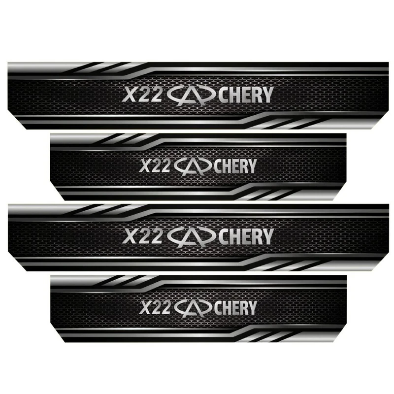 برچسب پارکابی خودرو رایسان کد SP2029 مناسب برای MVM X22  بسته 4 عددی