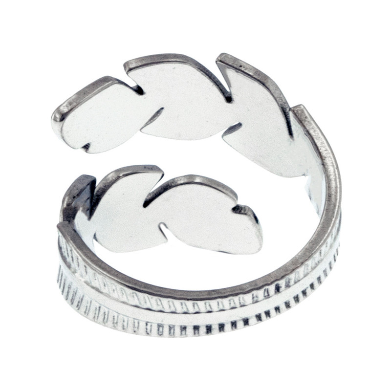 انگشتر زنانه برانت طرح پر پرنده انگشتر زنانه برانت طرح پر پرنده