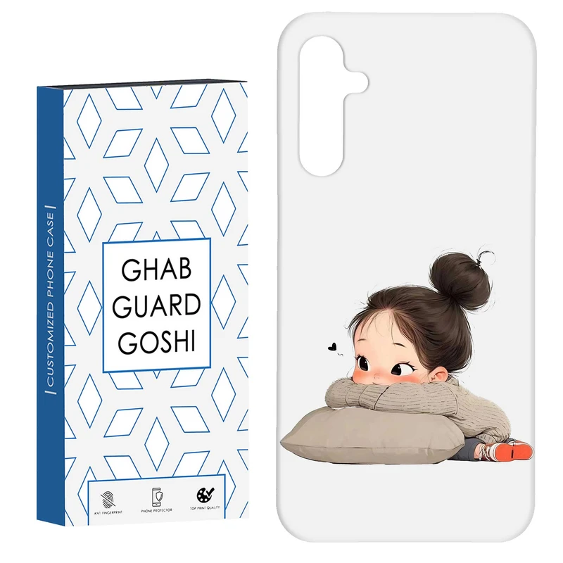 کاور قاب گارد گوشی طرح دختر ملوس کد Dimo-954 مناسب برای گوشی موبایل سامسونگ Galaxy A54