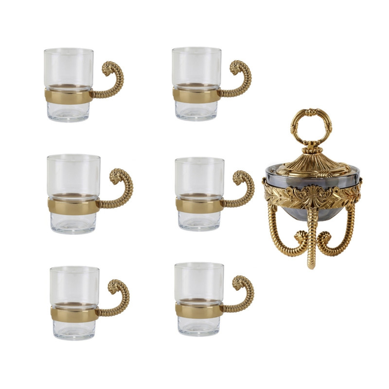 سرویس چای خوری 7 پارچه کد 0202MC20031G