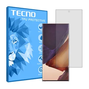 Transparent Tecno screen protector HyGEL model suitable for Samsung Galaxy Note 20 Ultra mobile phones