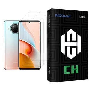 Ricomm CH Glass MIX003 Screen Protector For Xiaomi Redmi Note 9 Pro 5G Pack Of 3