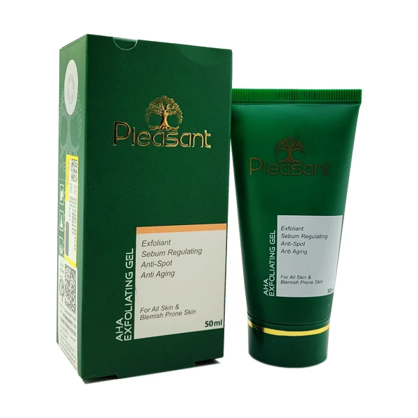 عکس شماره 2 : ژل لایه بردار صورت پلزنت مدل aha15 حجم 50 میلی لیتر