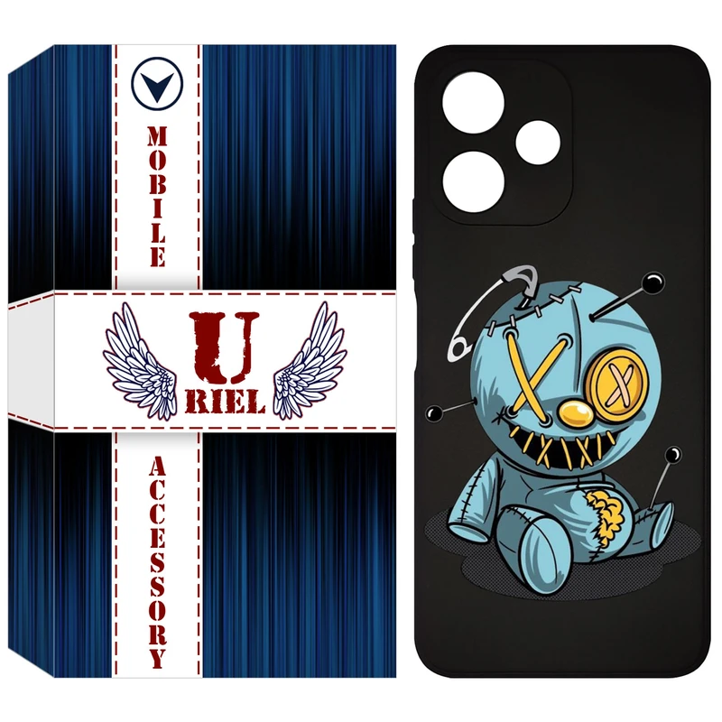 کاور یوریل مدل KSH کد 68 طرح عروسک مناسب برای گوشی موبایل شیائومی Redmi 12 5G / Redmi Note 12R / Poco M6 Pro 5G