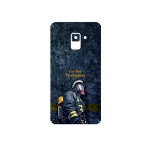 MAHOOT Firefighter Cover Sticker for Samsung Galaxy A8 2018