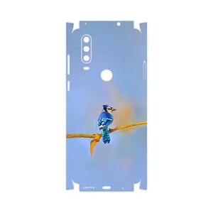 MAHOOT Cyanocitta cristata-FullSkin Cover Sticker for Motorola One Action