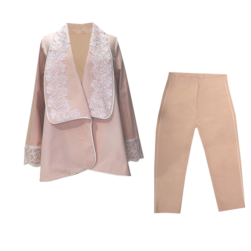 مانتو و شلوار زنانه مدل فلورا