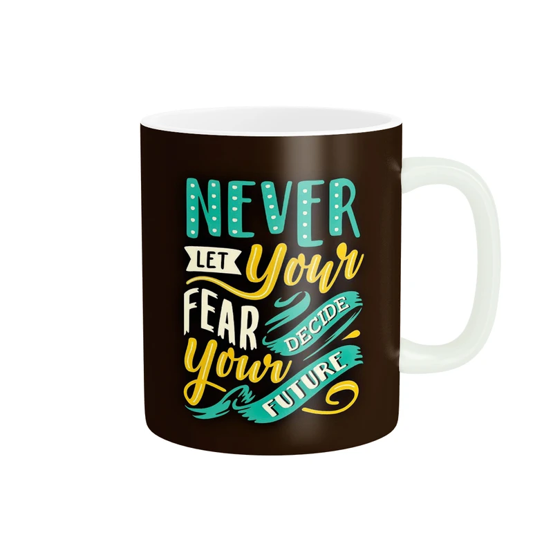 ماگ پاد آفرین مدل نوشته دار کد DKC936